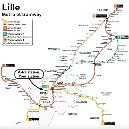 Vieux Spacieux Et Equipe Lille